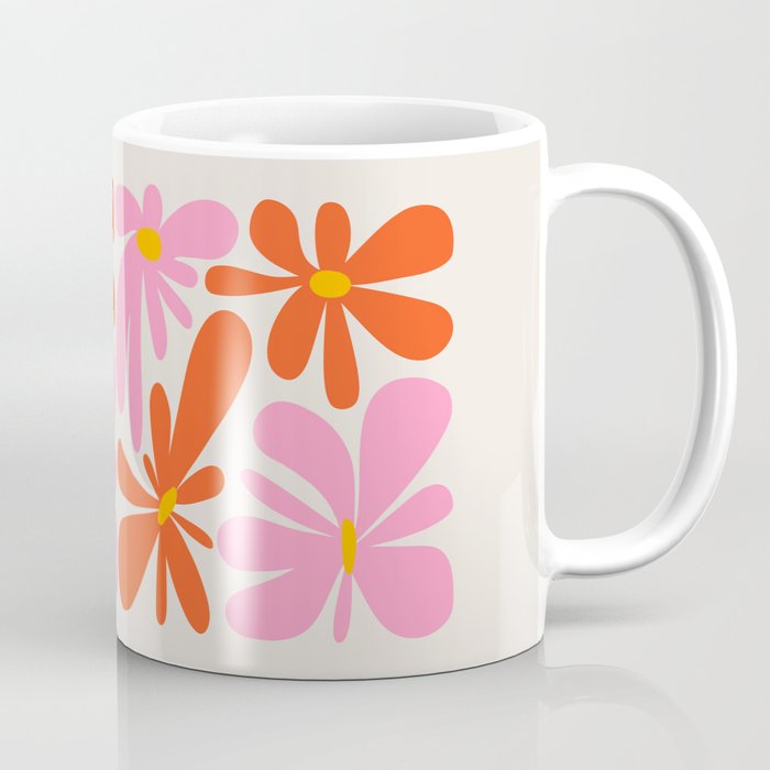 Bloom: Peach Matisse Color Series 04 Coffee Mug