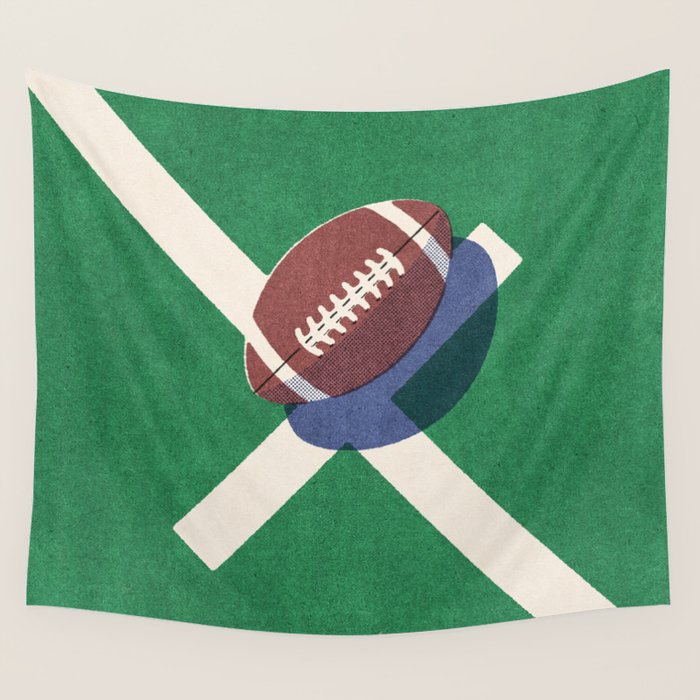 Balls / American Football Ii Wall Tapestry