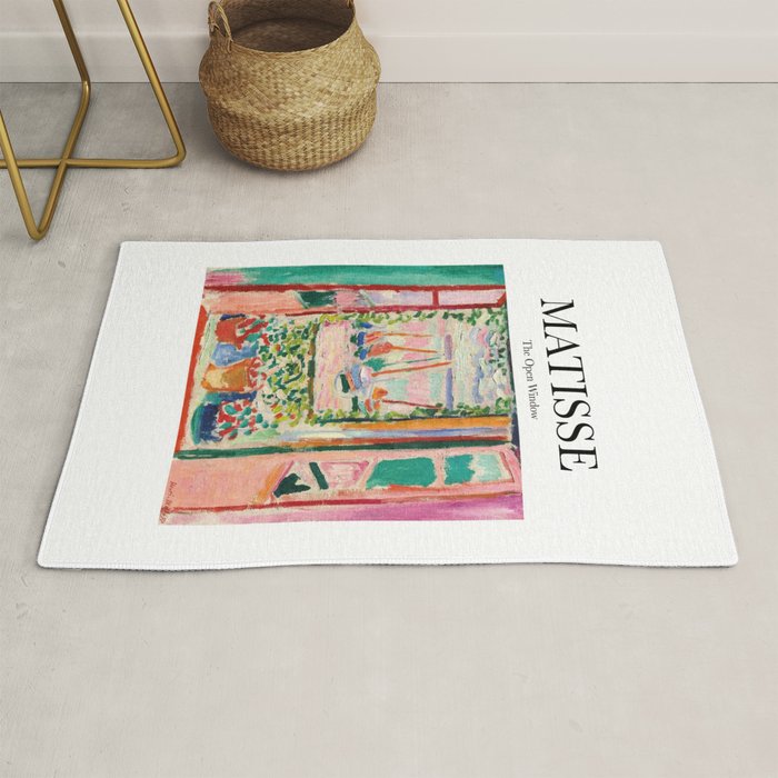 The Open Window By Henri Matisse - Artwork Design Rug