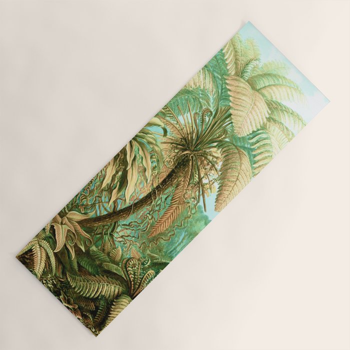 Vintage Tropical | Jungle Botanical Nature Banana Tree | Bohemian Plants Trees Forest Yoga Mat