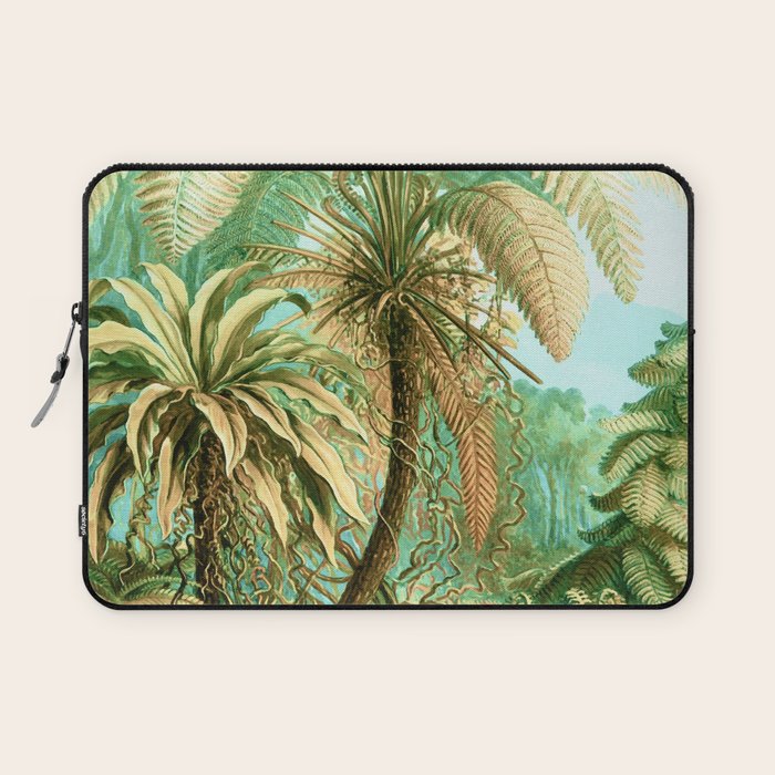Vintage Tropical | Jungle Botanical Nature Banana Tree | Bohemian Plants Trees Forest Laptop Sleeve