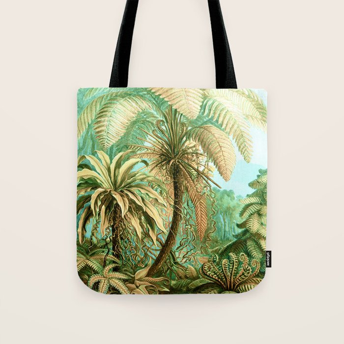 Vintage Tropical | Jungle Botanical Nature Banana Tree | Bohemian Plants Trees Forest Tote Bag
