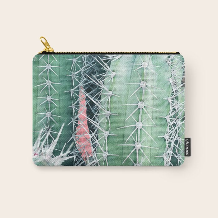 Cactus Up Close #Homestorie #Decor #Buyart Carry All Pouch