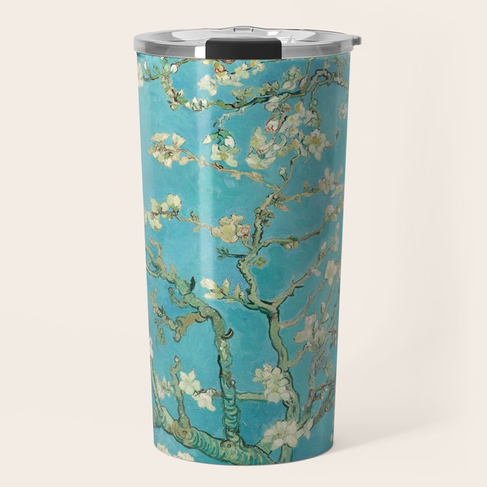 Van Gogh Almond Blossoms Painting Travel Mug