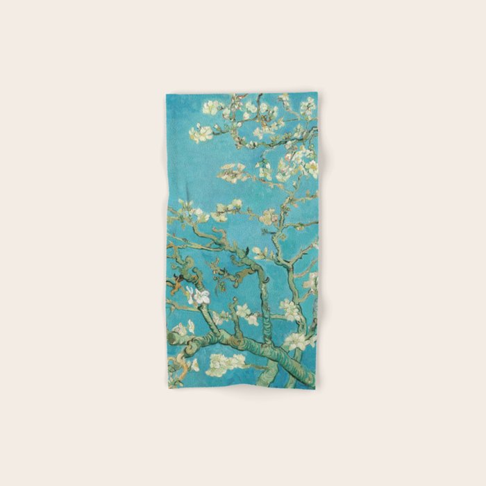 Van Gogh Almond Blossoms Painting Bath Towel