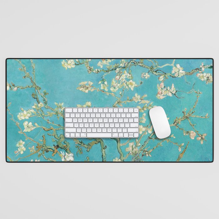 Van Gogh Almond Blossoms Painting Desk Mat