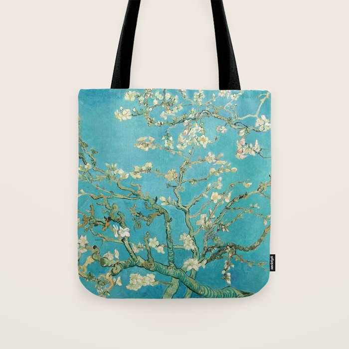 Van Gogh Almond Blossoms Painting Tote Bag