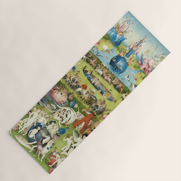 The Garden Of Earthly Delights By Hieronymus Bosch Yoga Mat