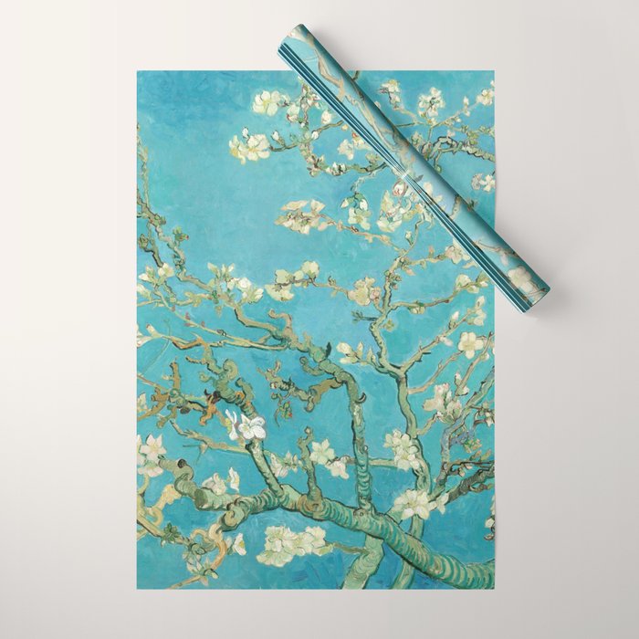 Van Gogh Almond Blossoms Painting Wrapping Paper