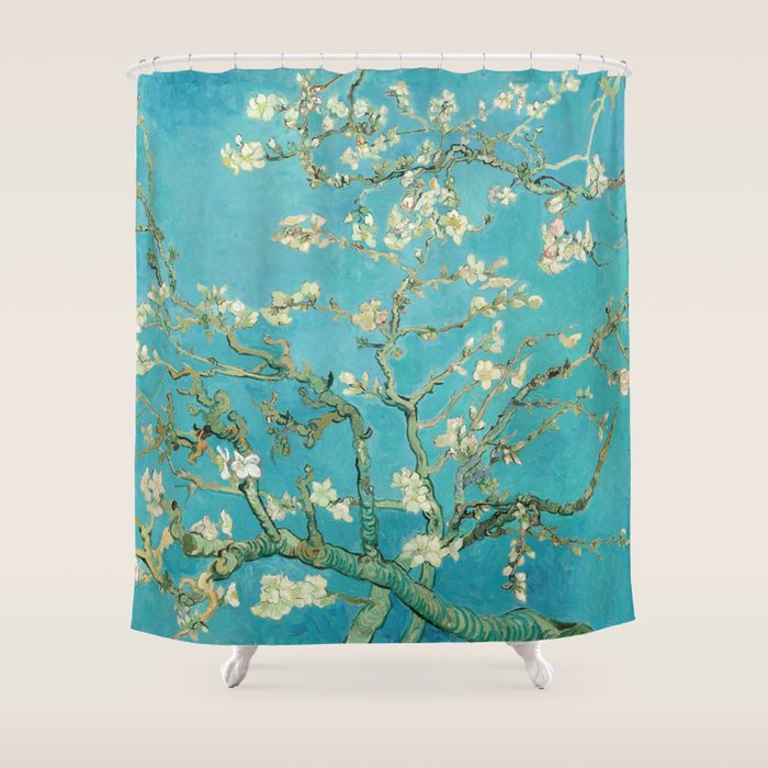 Van Gogh Almond Blossoms Painting Shower Curtain