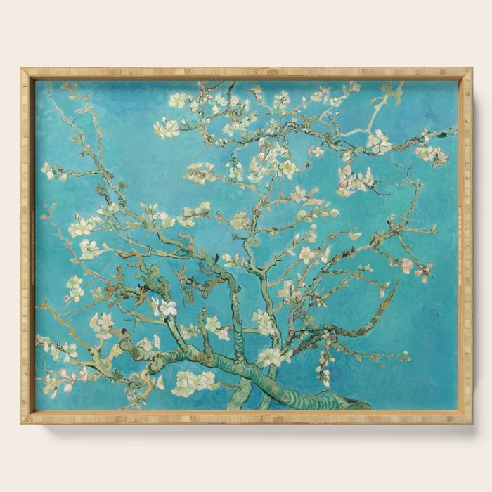 Van Gogh Almond Blossoms Painting Serving Tray