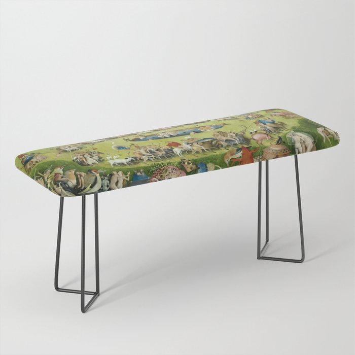 The Garden Of Earthly Delights By Hieronymus Bosch Bench