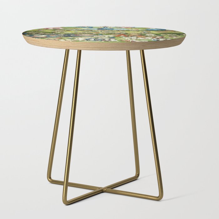 The Garden Of Earthly Delights By Hieronymus Bosch Side Table