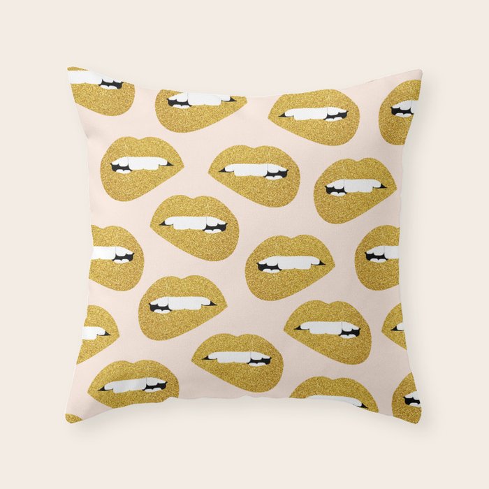 Don'T Speak Evil #Homestorie #Decor #Buyart Throw Pillow