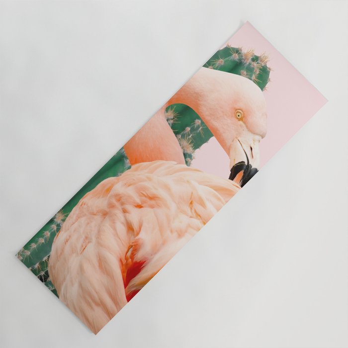 Flamingo & Cactus #Homestorie #Decor #Buyart Yoga Mat