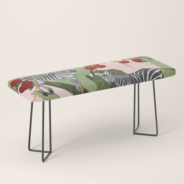 Zebra Harem #Homestorie #Decor #Buyart Bench