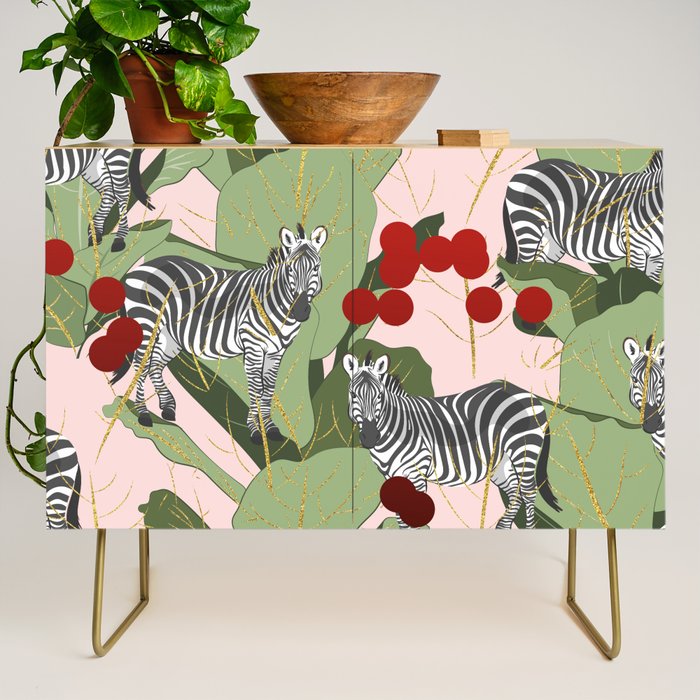 Zebra Harem #Homestorie #Decor #Buyart Credenza
