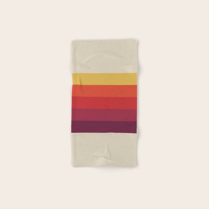 Retro Video Cassette Color Palette Bath Towel