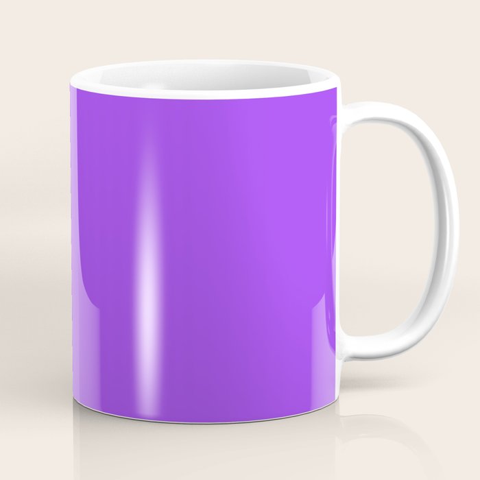 Bright Fluorescent Neon Purple Coffee Mug