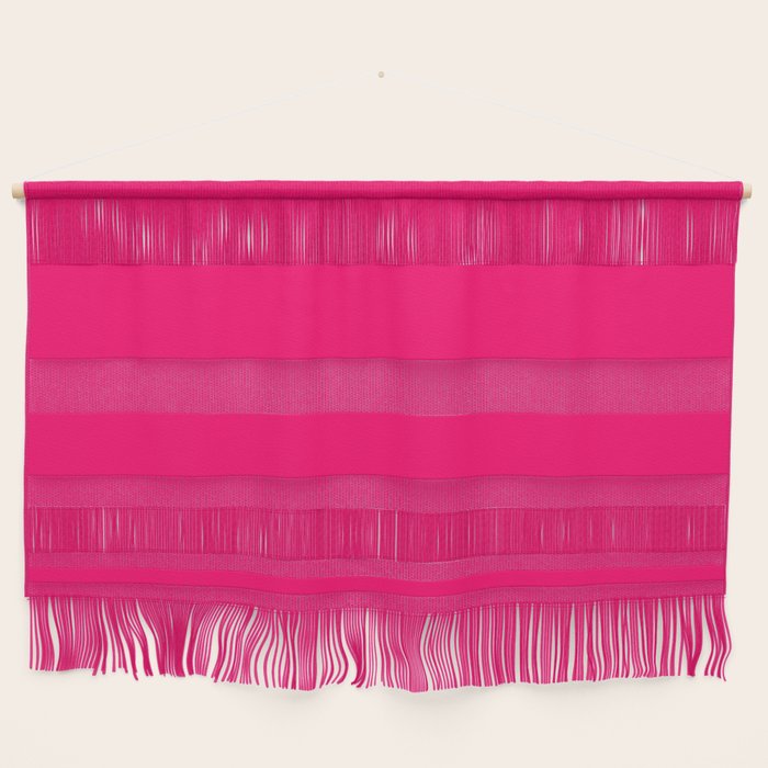 Bright Fluorescent Pink Neon Wall Hanging