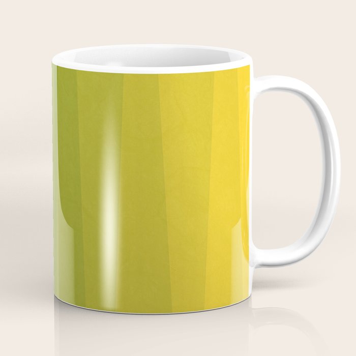 Shades Of Grass - Gradient Between Lime Green And Bright Yellow Coffee Mug