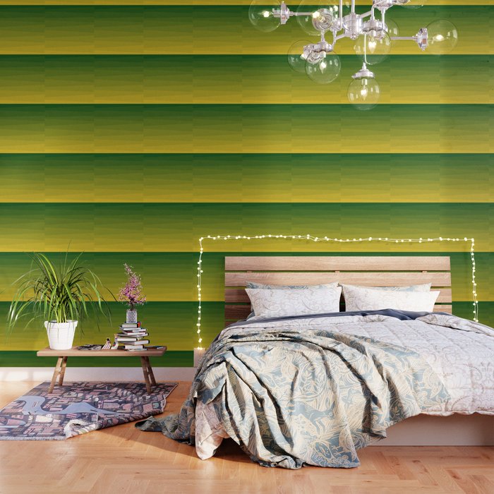 Shades Of Grass - Gradient Between Lime Green And Bright Yellow Wallpaper