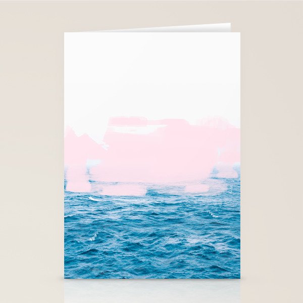 Ocean + Pink #Homestorie #Decor #Buyart Stationery Card