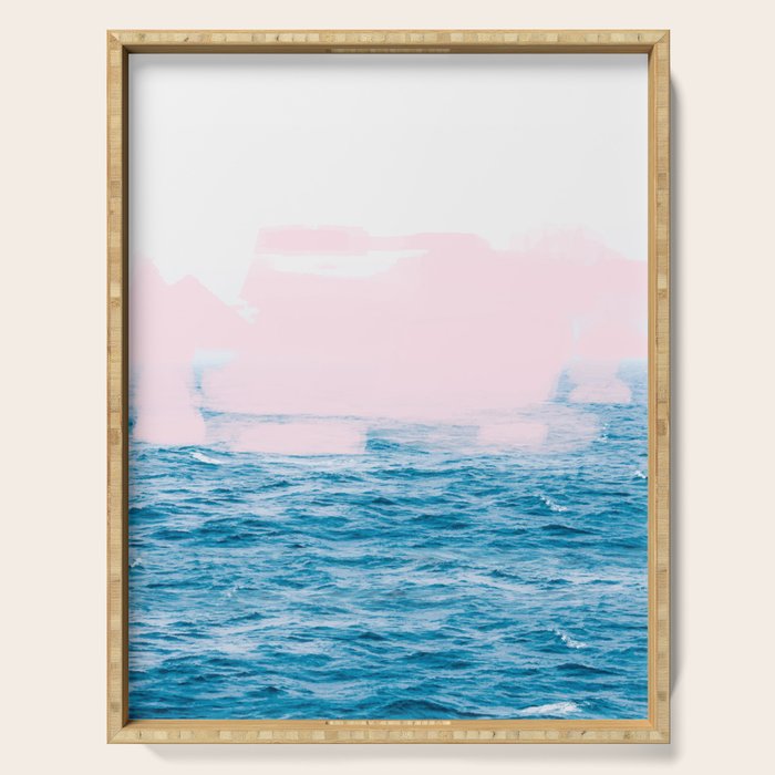 Ocean + Pink #Homestorie #Decor #Buyart Serving Tray