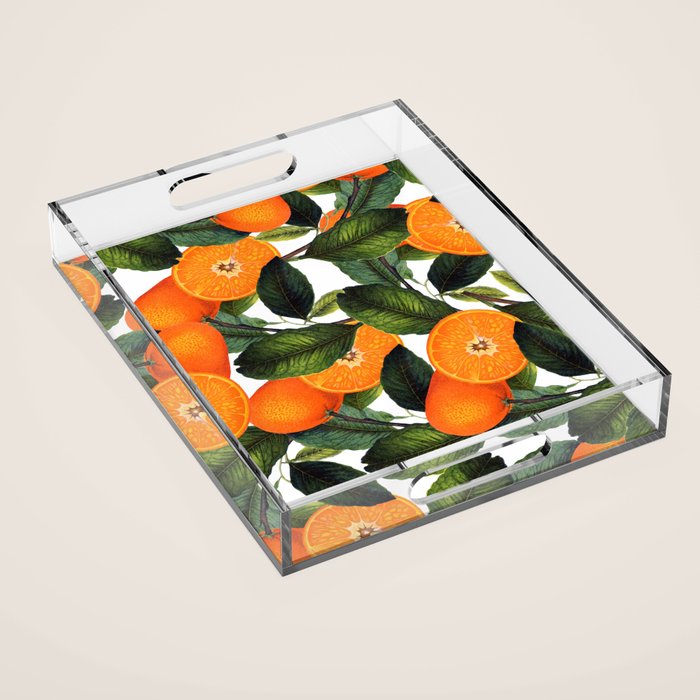 The Forbidden Orange #Homestorie #Decor #Buyart Acrylic Tray