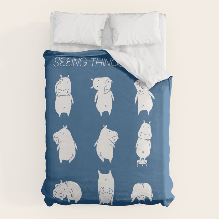Seeing Things From Different Angles Duvet Cover