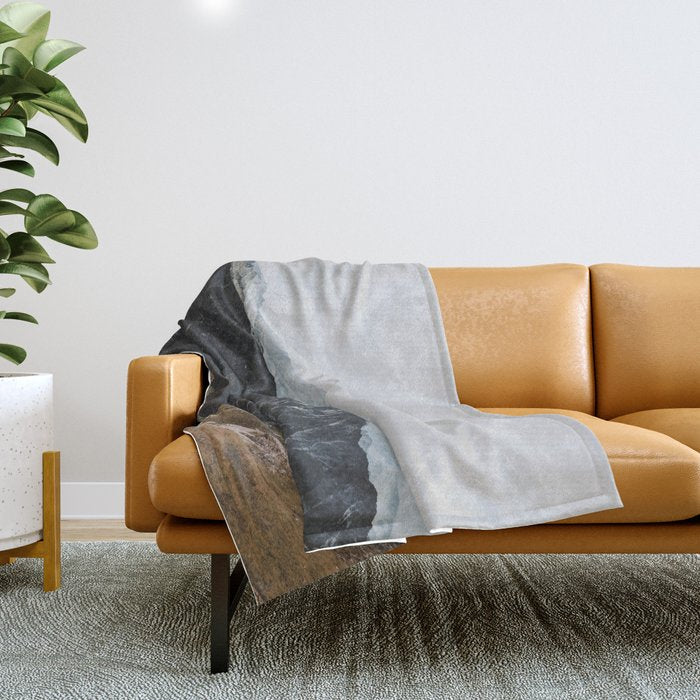 Interstellar - Landscape Photography Throw Blanket