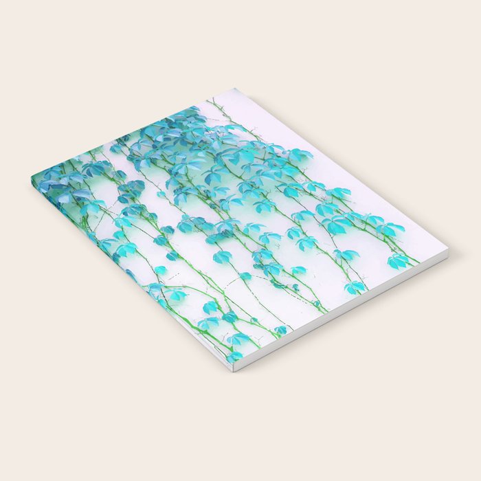 Average Absence, Botanical Minimal Nature Creepers Plants, Tropical Watercolor Bohemian Painting Notebook