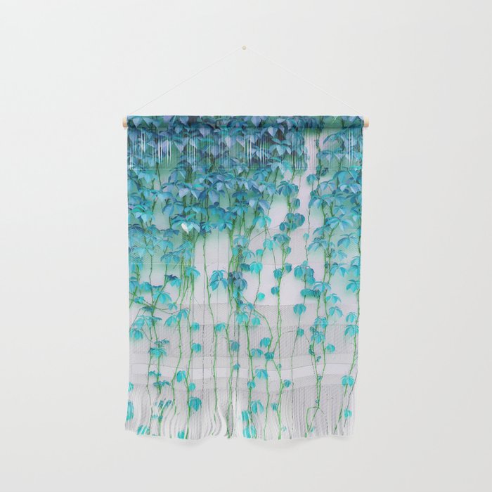 Average Absence, Botanical Minimal Nature Creepers Plants, Tropical Watercolor Bohemian Painting Wall Hanging