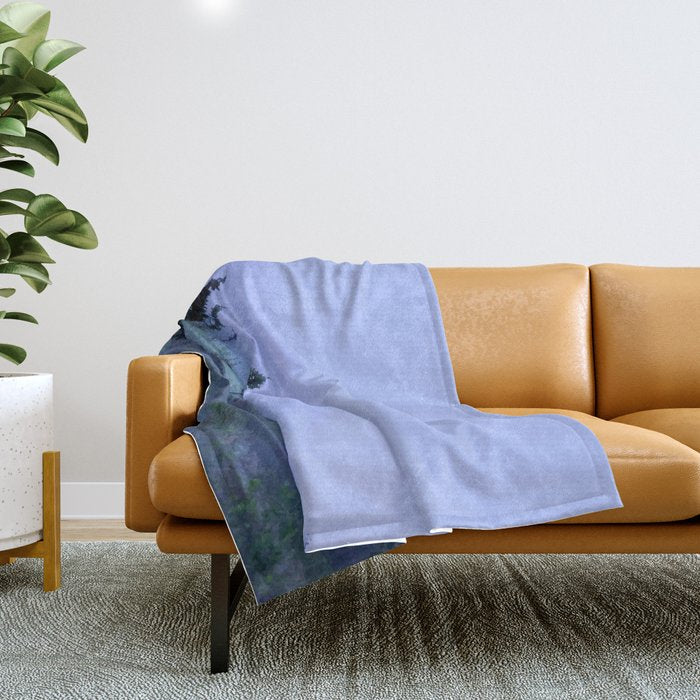 *At The End Of The Day* #Homestorie Throw Blanket
