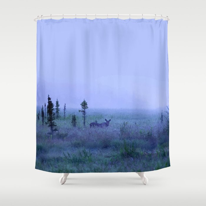 *At The End Of The Day* #Homestorie Shower Curtain