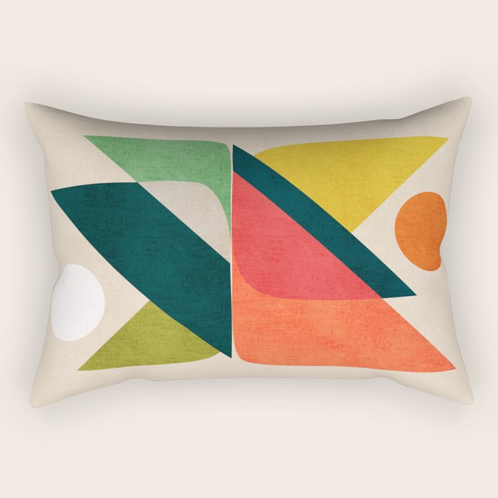 Reflection (Of Time And Space) Rectangular Pillow