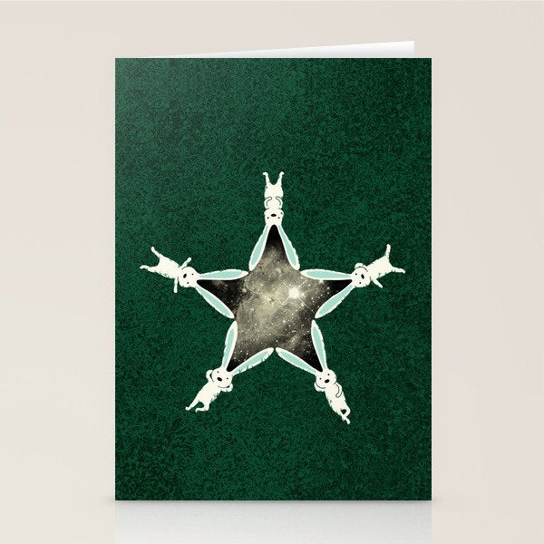 That Night We Talked About Dreams Stationery Card