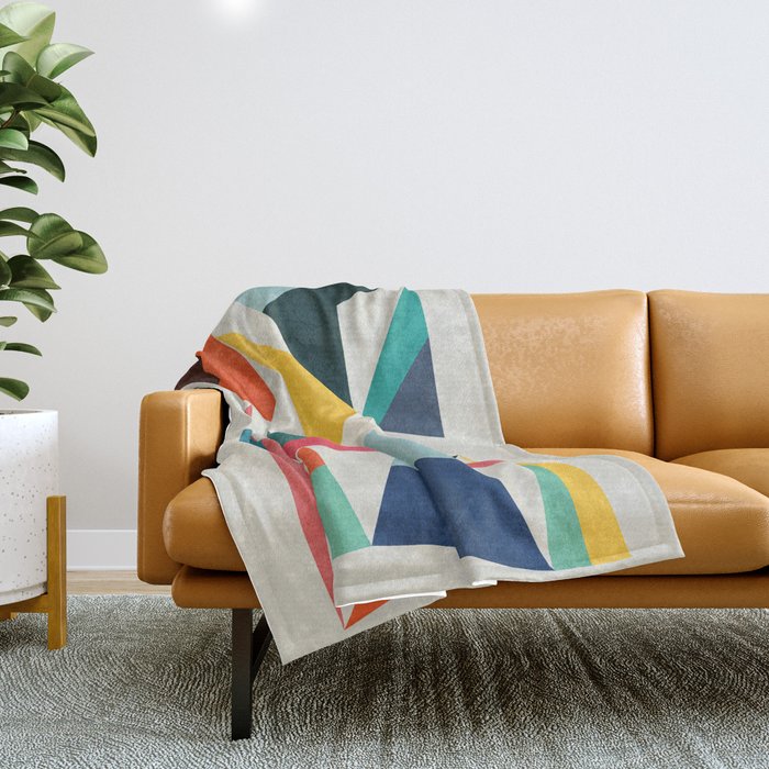 Collection Of Pointy Summit Throw Blanket