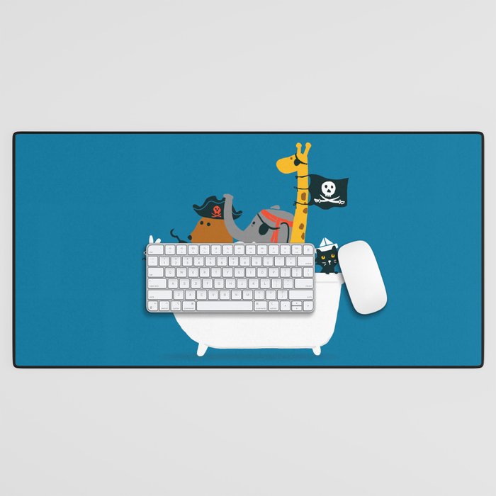 Everybody Wants To Be The Pirate Desk Mat