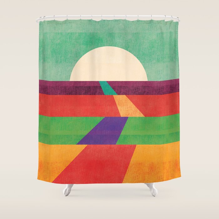 The Path Leads To Forever Shower Curtain