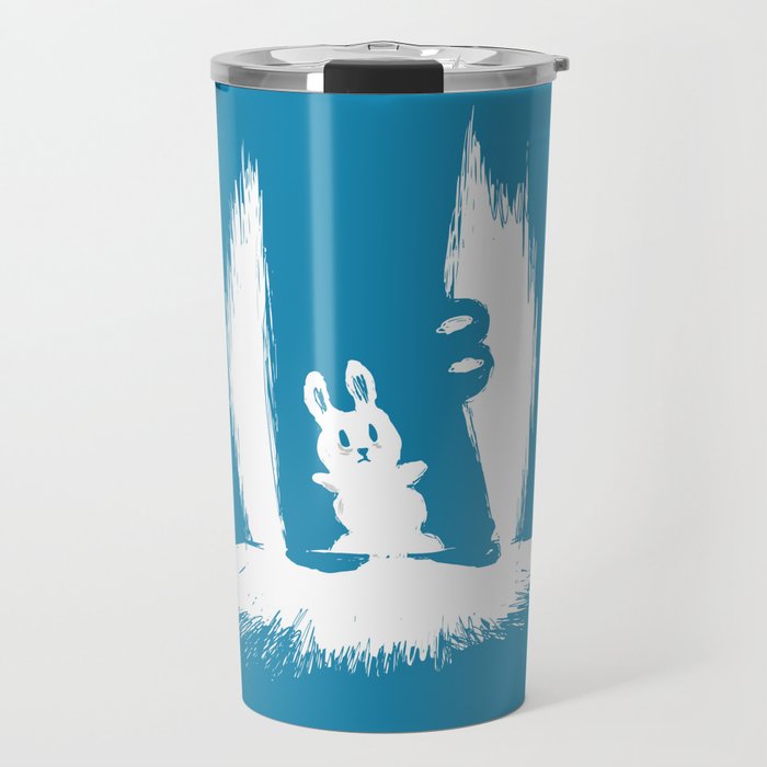 Cornered! (Bunny And Crocodile) Travel Mug