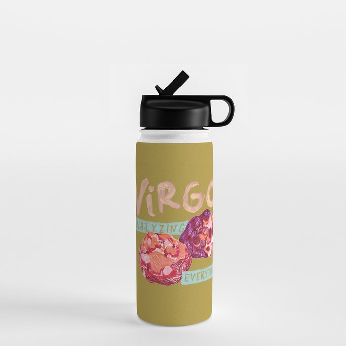 Virgo Perfection In Mustard Yellow | Zodiac Series Water Bottle
