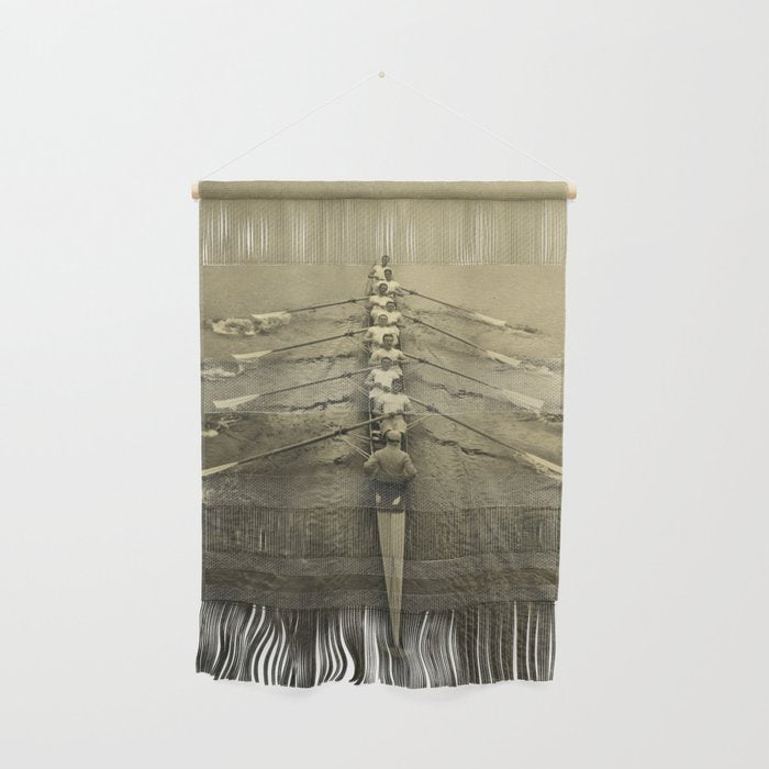 Rowing - Cambridge Crew, 1910 Wall Hanging
