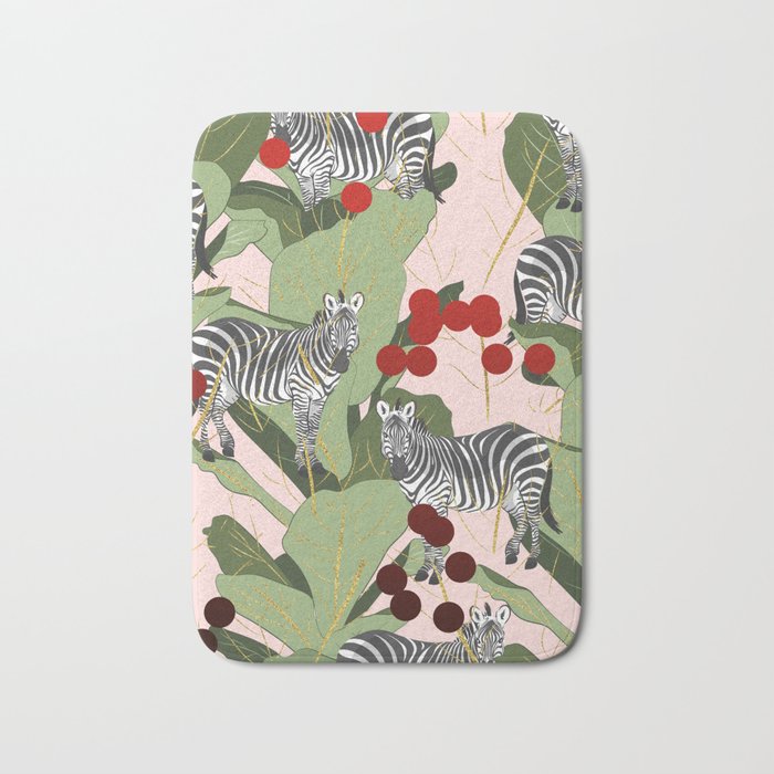 Zebra Harem #Homestorie #Decor #Buyart Bath Mat
