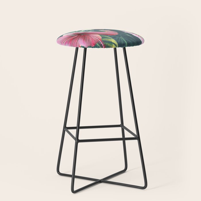 Wild Hibiscus #Homestorie #Decor #Buyart Stool