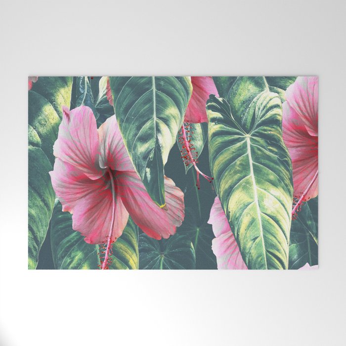 Wild Hibiscus #Homestorie #Decor #Buyart Welcome Mat