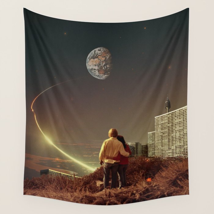 We Used To Live There, Too Wall Tapestry