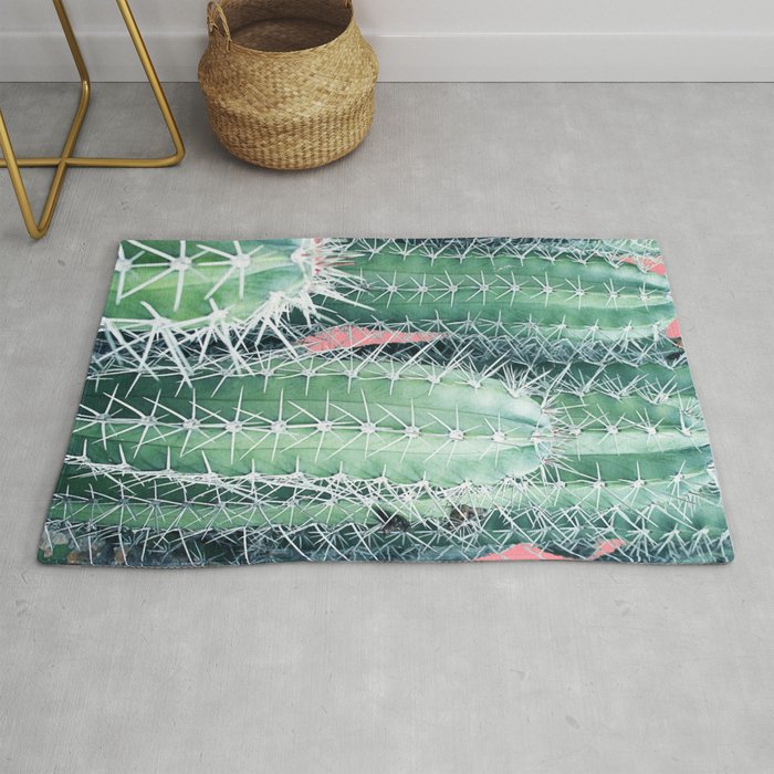 Cactus Up Close #Homestorie #Decor #Buyart Rug