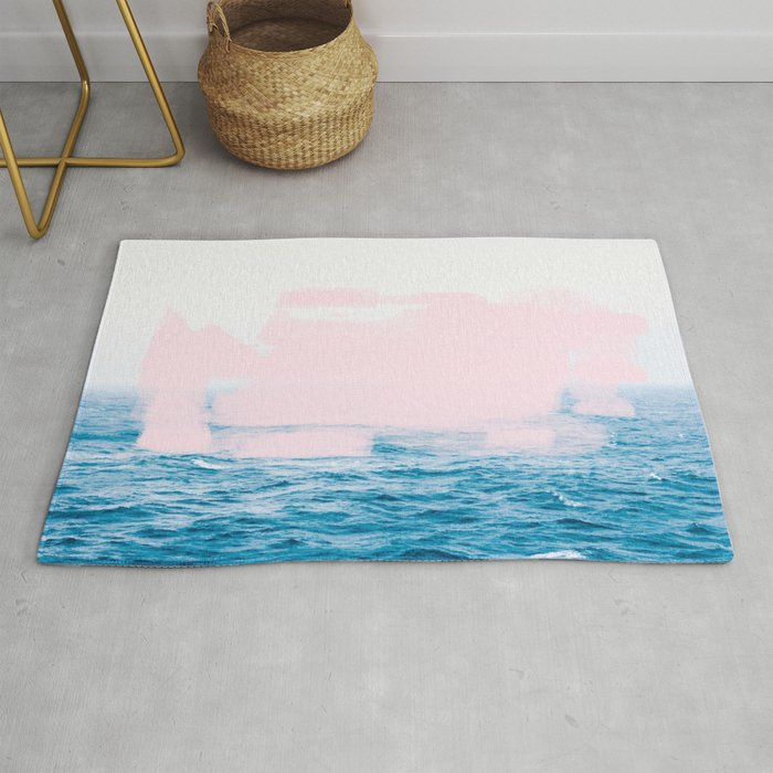 Ocean + Pink #Homestorie #Decor #Buyart Rug