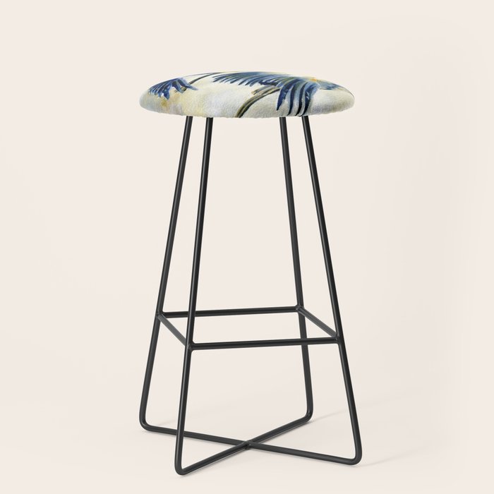 Flying Together - Great Blue Heron Stool
